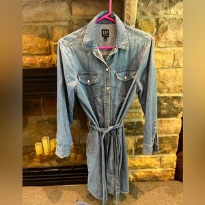 Gap denim dress